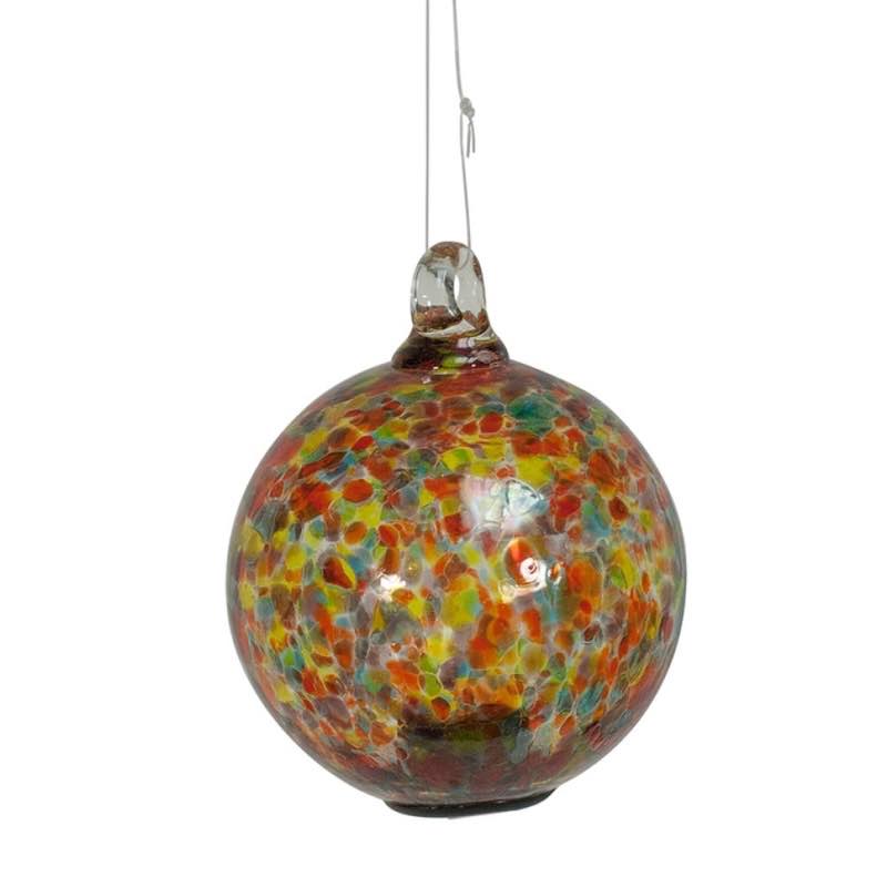 Hanging Solar Orb Light - Yellow